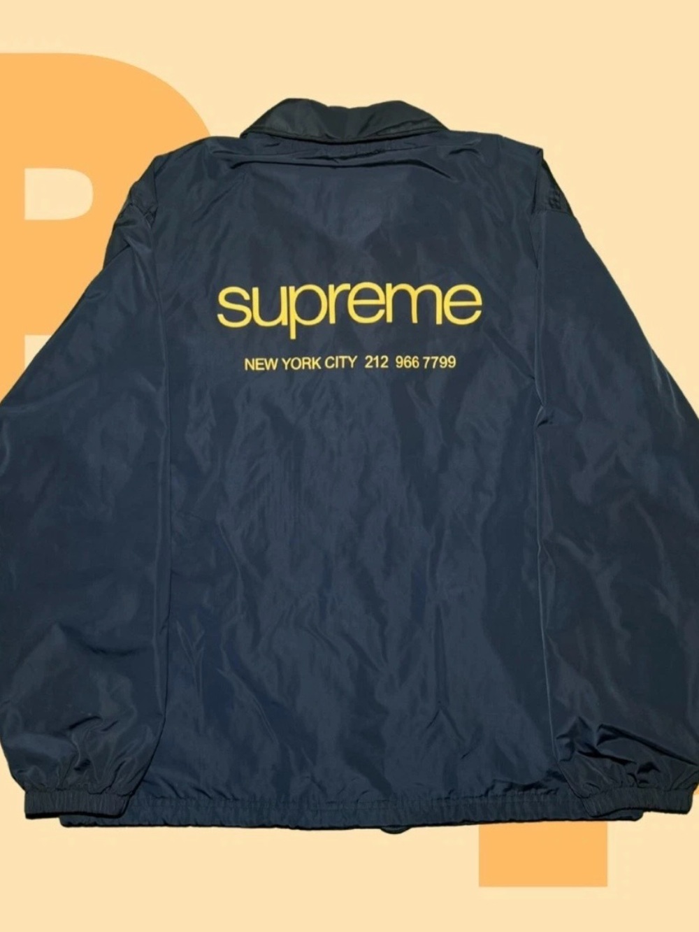 Supreme NYC Coaches Jacket (Small)